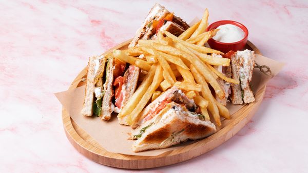 Vegan Club Sandwich