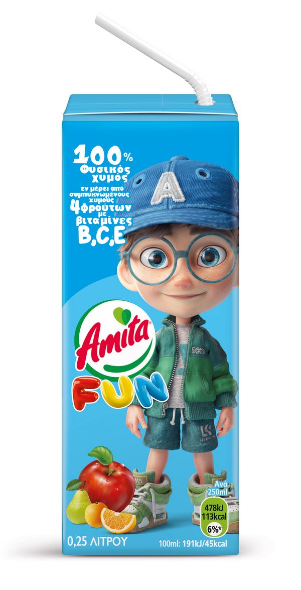 Amita fun μπλε 250ml